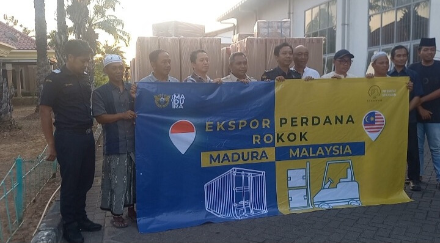 PT ESM Ekspor Rokok King Djava ke Malaysia