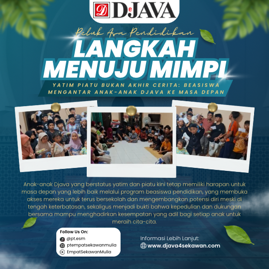 Yatim Piatu Bukan Akhir Cerita: Beasiswa Mengantar Anak-anak Djava ke Masa Depan